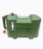 سطل آب سیار کمپینگ با شیر و صابونپاش – ظرفیت 12 و 24 لیتری