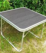 میز تاشو کوچک کمپینگ با دسته حمل – سبک و قابل حمل برای سفر