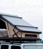 چادر سقفی کمپینگ آلومینیومی مثلثی بوش کروزر V2 پرو – دو نفره و سه نفره