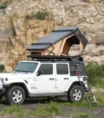 چادر سقفی کمپینگ آلومینیومی مثلثی بوش کروزر V2 پرو – دو نفره و سه نفره