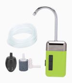 پمپ هوا و اکسیژن شارژی با LED، سه حالت عملکرد و فیلتر سهمرحلهای