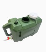 سطل آب سیار کمپینگ با شیر و صابونپاش – ظرفیت 12 و 24 لیتری