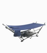تخت تاشو کمپینگ مدل ننو راحتی با فریم فلزی – قابل حمل و سبک