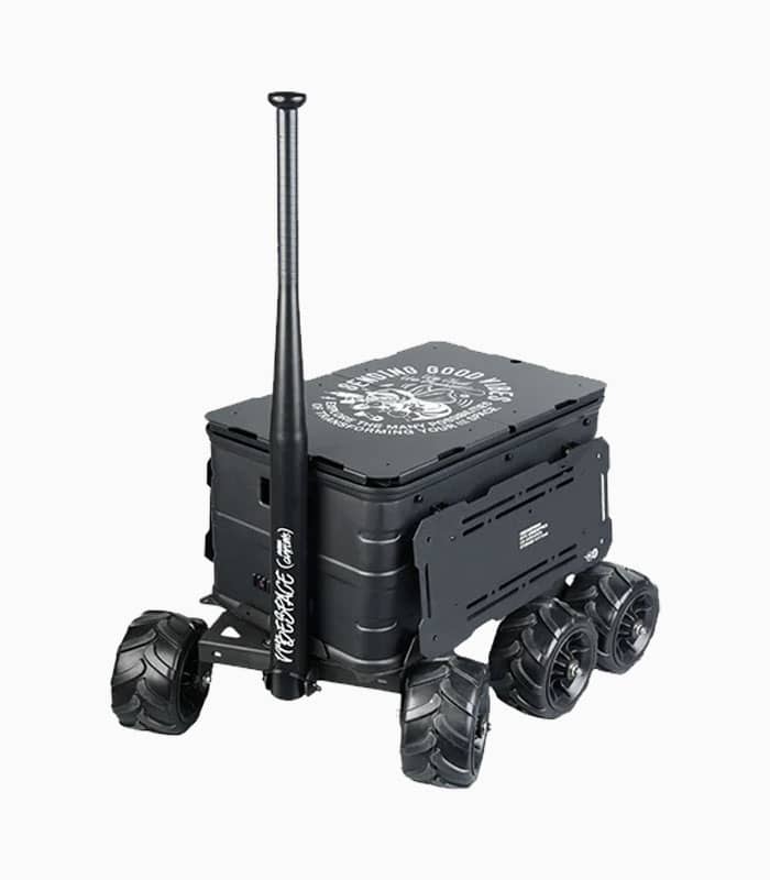 چرخ دستی کمپینگ تاشو با جعبه نگهدارنده و میز – سبک، مقاوم و قابل حمل چرخ دستی کمپینگ تاشو با جعبه نگهدارنده و میز – سبک، مقاوم و قابل حمل