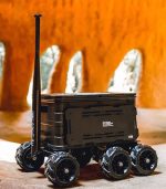 چرخ دستی کمپینگ تاشو با جعبه نگهدارنده و میز – سبک، مقاوم و قابل حمل