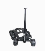 چرخ دستی کمپینگ تاشو با جعبه نگهدارنده و میز – سبک، مقاوم و قابل حمل