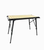 میز تاشو کمپینگ آلومینیومی قابل تنظیم با کیف حمل