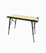 میز تاشو کمپینگ آلومینیومی قابل تنظیم با کیف حمل