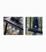 میز تاشو کمپینگ آلومینیومی قابل تنظیم با کیف حمل