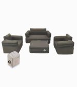 ست مبل و میز بادی قابل حمل با پمپ اتوماتیک – مناسب کمپینگ و سفر