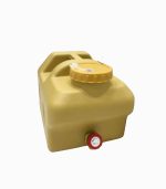 ظرف ذخیره آب کمپینگ ۱۲ لیتری با مخزن صابون و شیر تخلیه