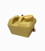 ظرف ذخیره آب کمپینگ ۱۲ لیتری با مخزن صابون و شیر تخلیه