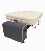 تشک بادی دو نفره خودکار با پمپ برقی و کیف چرخدار – 198×152×30 سانتیمتر