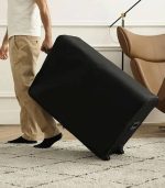 تشک بادی دو نفره خودکار با پمپ برقی و کیف چرخدار – 198×152×30 سانتیمتر