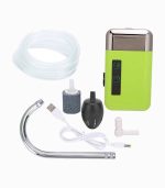 پمپ هوادهی و اکسیژن آب قابل شارژ با 3 حالت و چراغ LED مدل Induction Air Pump