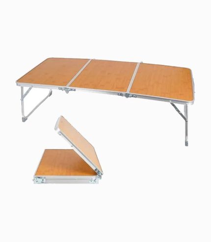 میز تاشو قابل حمل کمپینگ سبک با دسته حمل – مناسب سفر و فضای باز