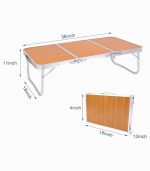 میز تاشو قابل حمل کمپینگ سبک با دسته حمل – مناسب سفر و فضای باز