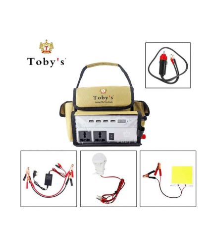 پاور استیشن کمپینگ 25000 میلی‌آمپر | اینورتر 300 وات و جامپ استارتر خودرو