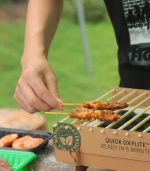 ذغال باربیکیو یکبار مصرف بدون دود