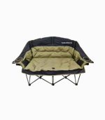 صندلی تاشو دونفره کمپینگ با جا لیوانی و کیف حمل