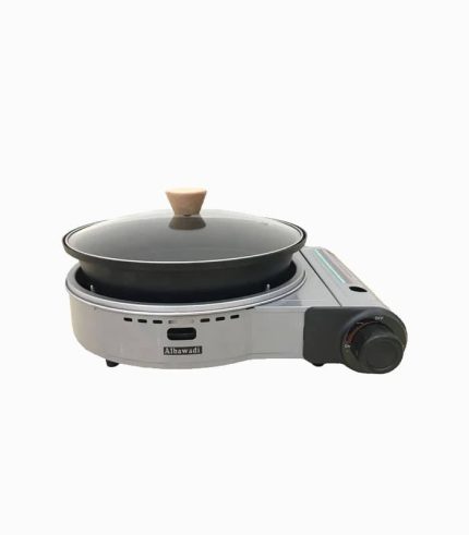 اجاق گاز کمپینگ قابل حمل با ماهیتابه – Portable Camping Stove