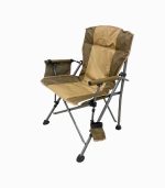 صندلی تاشو کمپینگ قابل حمل با جا لیوانی و کیف حمل