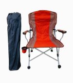 صندلی تاشو کمپینگ قابل حمل با جا لیوانی و کیف حمل