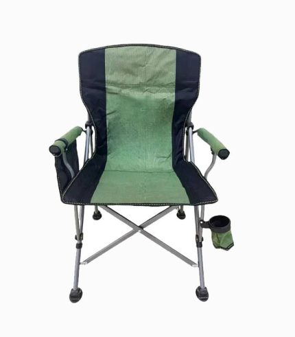 صندلی تاشو کمپینگ قابل حمل با جا لیوانی و کیف حمل