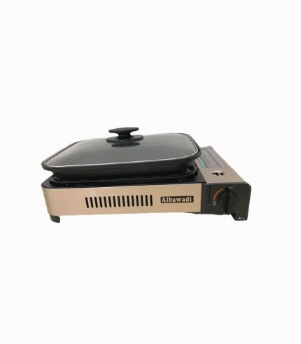 اجاق گاز کمپینگ پرتابل با ماهیتابه نچسب