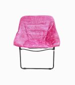 صندلی تاشو قابل حمل با پایه فلزی – مناسب کمپینگ و کوهنوردی