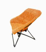 صندلی تاشو قابل حمل با پایه فلزی – مناسب کمپینگ و کوهنوردی