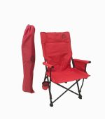 صندلی تاشو پرتابل سبک با جالیوانی برای کمپینگ و پیکنیک