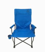 صندلی تاشو پرتابل سبک با جالیوانی برای کمپینگ و پیکنیک
