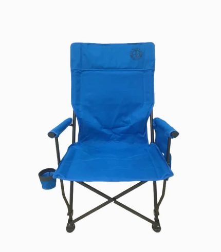 صندلی تاشو پرتابل سبک با جالیوانی برای کمپینگ و پیک‌نیک