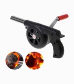 فن دستی باربیکیو قابل حمل | دمنده آتش برای کباب و کمپینگ