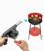فن دستی باربیکیو قابل حمل | دمنده آتش برای کباب و کمپینگ