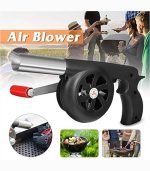 فن دستی باربیکیو قابل حمل | دمنده آتش برای کباب و کمپینگ