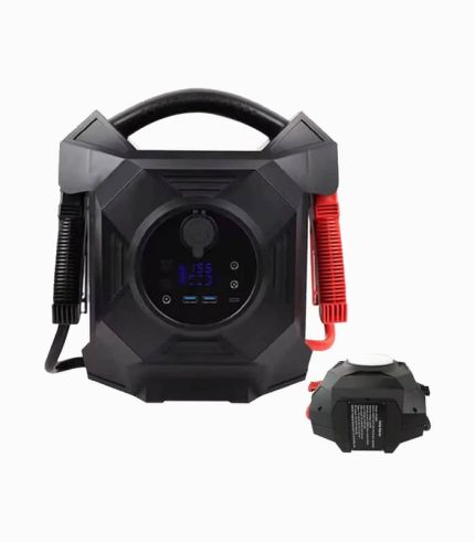 پاور استیشن پرتابل 64000mAh با جامپ استارتر و نور LED – پاوربانک چندمنظوره کمپینگ