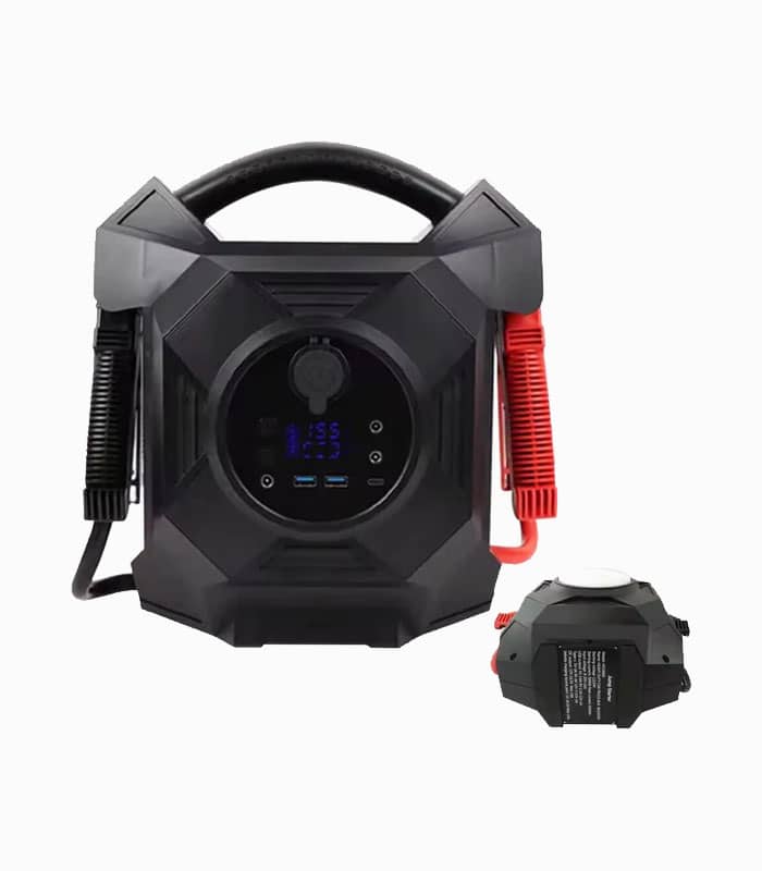 پاور استیشن پرتابل 64000mAh با جامپ استارتر و نور LED – پاوربانک چندمنظوره کمپینگ پاور استیشن پرتابل 64000mAh با جامپ استارتر و نور LED – پاوربانک چندمنظوره کمپینگ