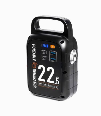 پاوربانک قابل حمل 22500mAh با چراغ قوه SOS و باتری اضطراری