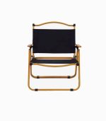 صندلی تاشو چوبی پرتابل برای کمپینگ و پیک‌نیک